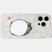 Grumpy japans kikker Toad 19e eeuw Case-Mate iPhone Case (Achterkant (horizontaal))