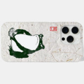 Grumpy japans kikker Toad 19e eeuw Case-Mate iPhone Case (Achterkant (horizontaal))
