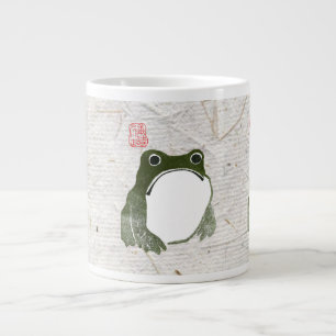 Grumpy japans kikker Toad 19e eeuw Grote Koffiekop