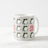 Grumpy japans kikker Toad 19e eeuw Koffiemok (Voorkant rechts)