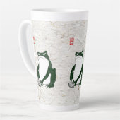 Grumpy japans kikker Toad 19e eeuw Latte Mok (Linkerhoek)