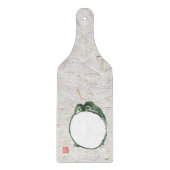 Grumpy japans kikker Toad 19e eeuw Snijplank (Voorkant)