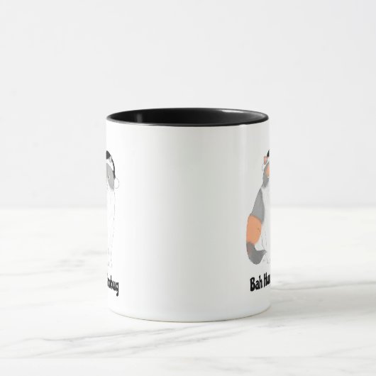 Grumpy Katie bah humbug kerstmis mok (Midden)