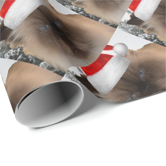 Grumpy kerstkat cadeaupapier (Rol Hoek)