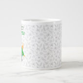 Grumpy kerstkat grote koffiekop (Voorkant)