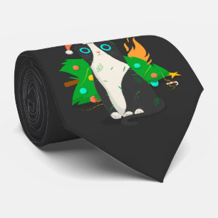 Grumpy kerstkat stropdas