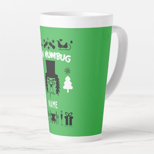 Grumpy Kerstmis Latte Mok (Rechterhoek)
