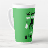 Grumpy Kerstmis Latte Mok (Linkerhoek)
