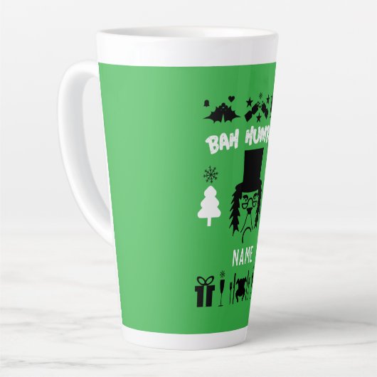Grumpy Kerstmis Latte Mok (Linkerhoek)