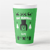 Grumpy Kerstmis Latte Mok (Voorkant)