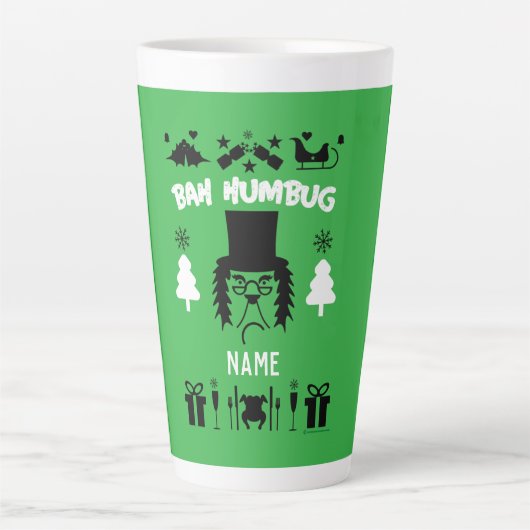 Grumpy Kerstmis Latte Mok (Voorkant)