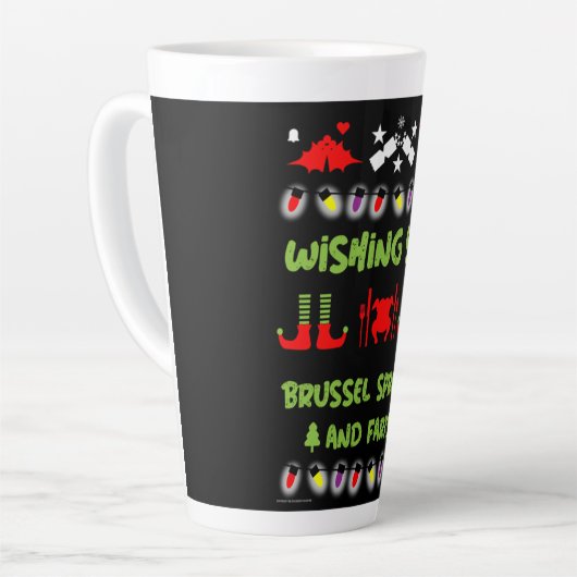 Grumpy Kerstmis Latte Mok (Linkerhoek)