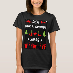 Grumpy Kerstmis T-shirt