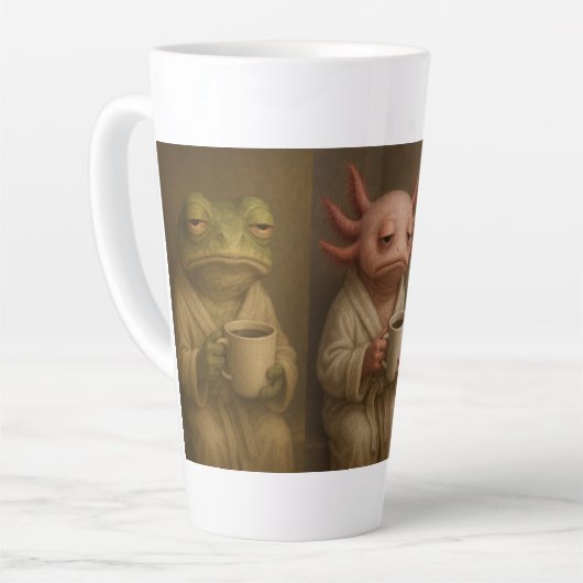 Grumpy Lake Pals Latte Mok (Linkerhoek)