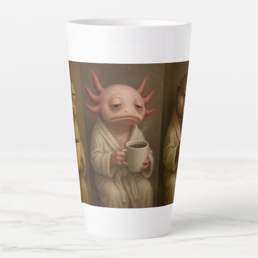 Grumpy Lake Pals Latte Mok (Voorkant)