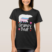 Grumpy LGBT Beer Transgender Rainbow LGBT Gay Lesb T-shirt (Voorkant)