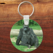 Grumpy Lowland Gorilla Sleutelhanger (Voorkant)
