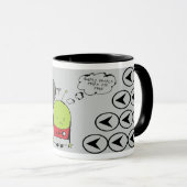 Grumpy Martian Mok (Voorkant rechts)