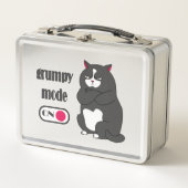 Grumpy mode op een rare vetkat (Voorkant)