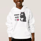 Grumpy mode op een rare vetkat (Voorkant)