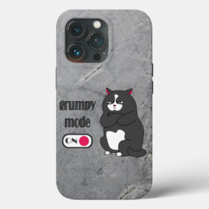 Grumpy mode op een rare vetkat Case-Mate iPhone case