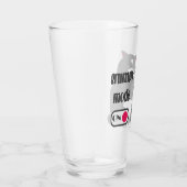 Grumpy mode op een rare vetkat glas (Rechts)