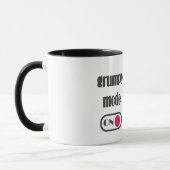Grumpy mode op een rare vetkat mok (Links)