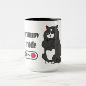 Grumpy mode op mok met gefrituurde kattenkoffie (Midden)