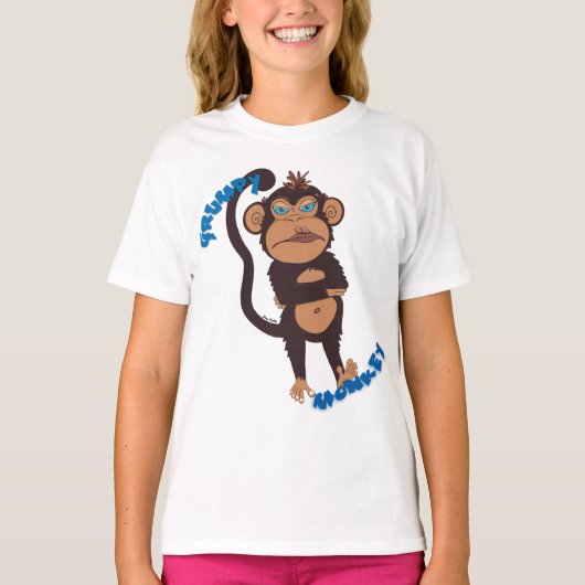 Grumpy Monkey T-shirt (Voorkant)
