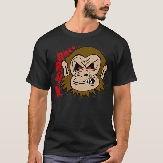 Grumpy Monkey T-shirt (Voorkant)
