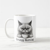 Grumpy Morning Cat Coffee Mug Koffiemok (Links)