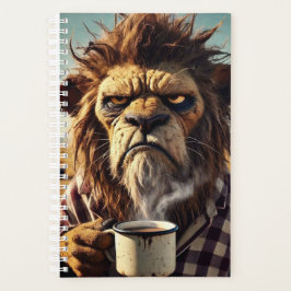 Grumpy Morning Lion Planner