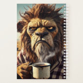 Grumpy Morning Lion Planner (Achterkant)