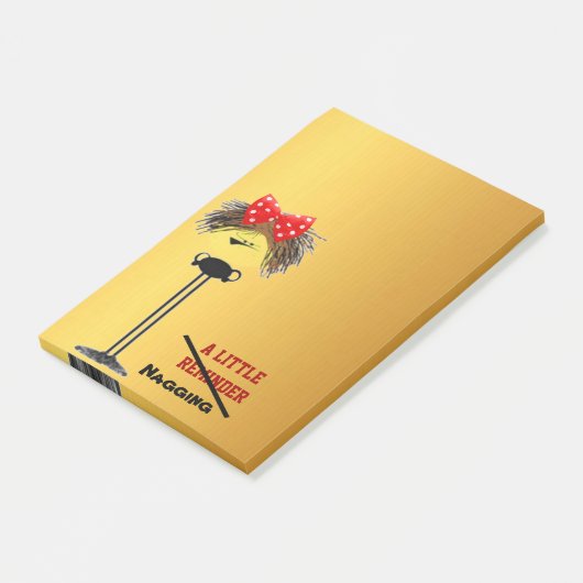 Grumpy nag post-it® notes (Schuin)