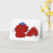 Grumpy Notecard Kaart (Gele Bloem)