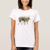 Grumpy Nyala met een sjaal op! T-shirt (Voorkant)
