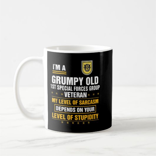Grumpy Old 1st Special Forces Group Veteran Father Koffiemok (Links)