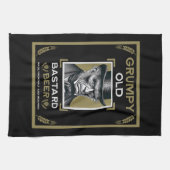 Grumpy Old Bastard Beer Theedoek (Horizontaal)