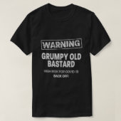 Grumpy Old Bastard T-shirt (Design voorkant)
