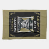 Grumpy Old Bastard Whiskey Theedoek (Horizontaal)