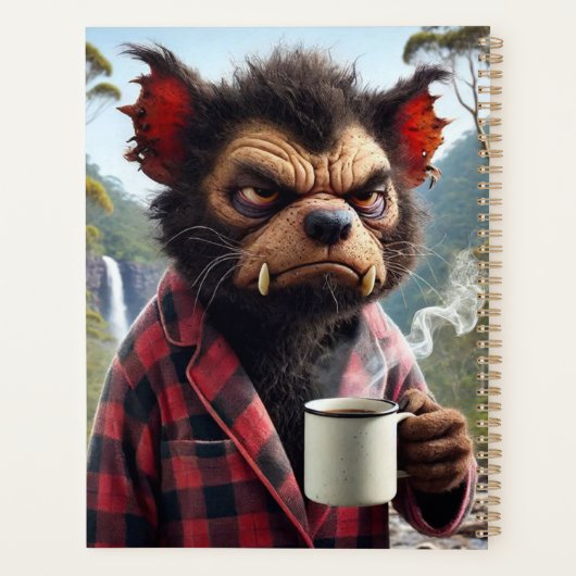 Grumpy Old Bat Planner (Achterkant)