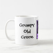 Grumpy Old Crone een Cheeky Witch Cup/Mok Koffiemok (Links)