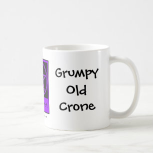 Grumpy Old Crone een Cheeky Witch Cup/Mok Koffiemok