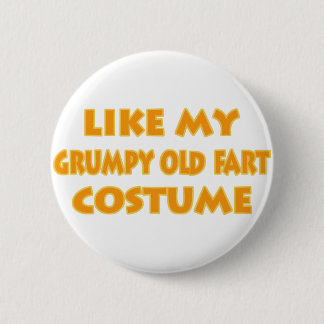 Grumpy old fart Costume Ronde Button 5,7 Cm