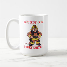 Grumpy Old Firefighter Koffiemok