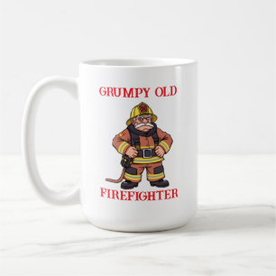Grumpy Old Firefighter Koffiemok