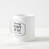 Grumpy Old Git Funny Koffiemok (Voorkant links)
