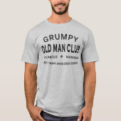 Grumpy Old Man Club - Funny T-shirt (Voorkant)