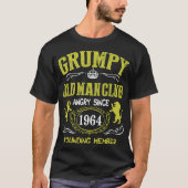 Grumpy Old Man Club sinds 1964 T - shirts van de o (Voorkant)