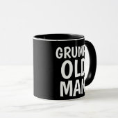 GRUMPY OLD MAN COFFEE MUG MOK (Voorkant rechts)